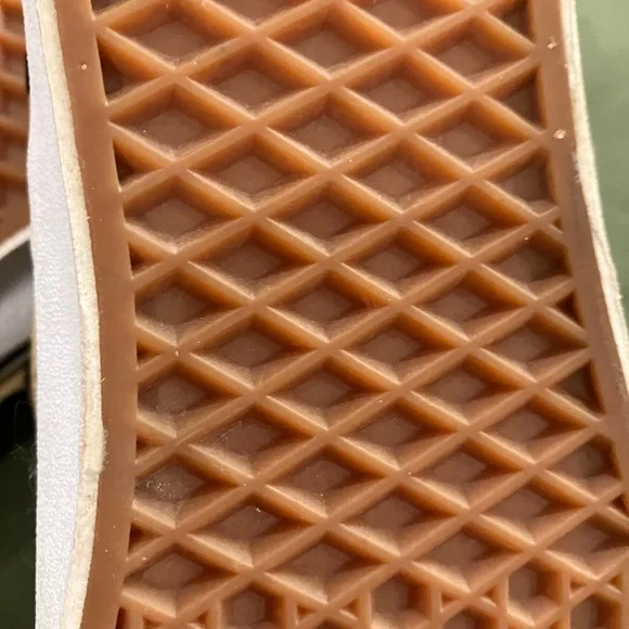 Vans Kids Tan and Black Leopard Slip-On Sneakers - Picture 5 of 6